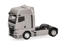 Herpa 315876-003 - H0 - MAN TGX GX Zugmaschine mit Spiegelkamera - platingrau